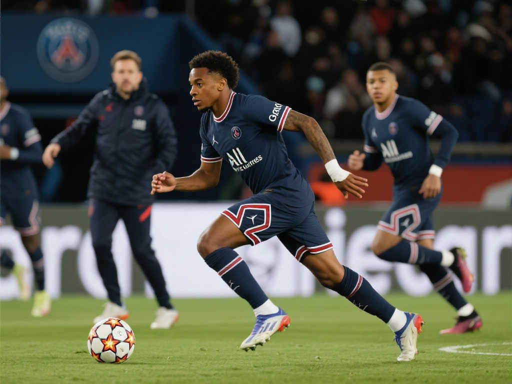 登贝莱欧冠赛季8球，逼近伊布队史单季纪录